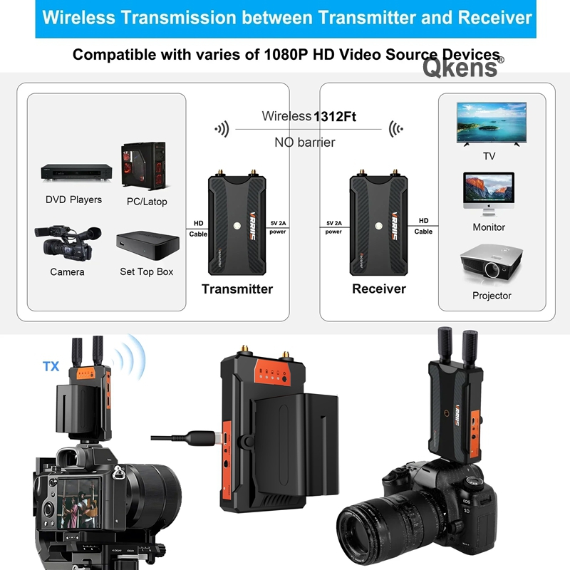 Wedding Support - 400m Wireless Video Transmission Image Transmitter