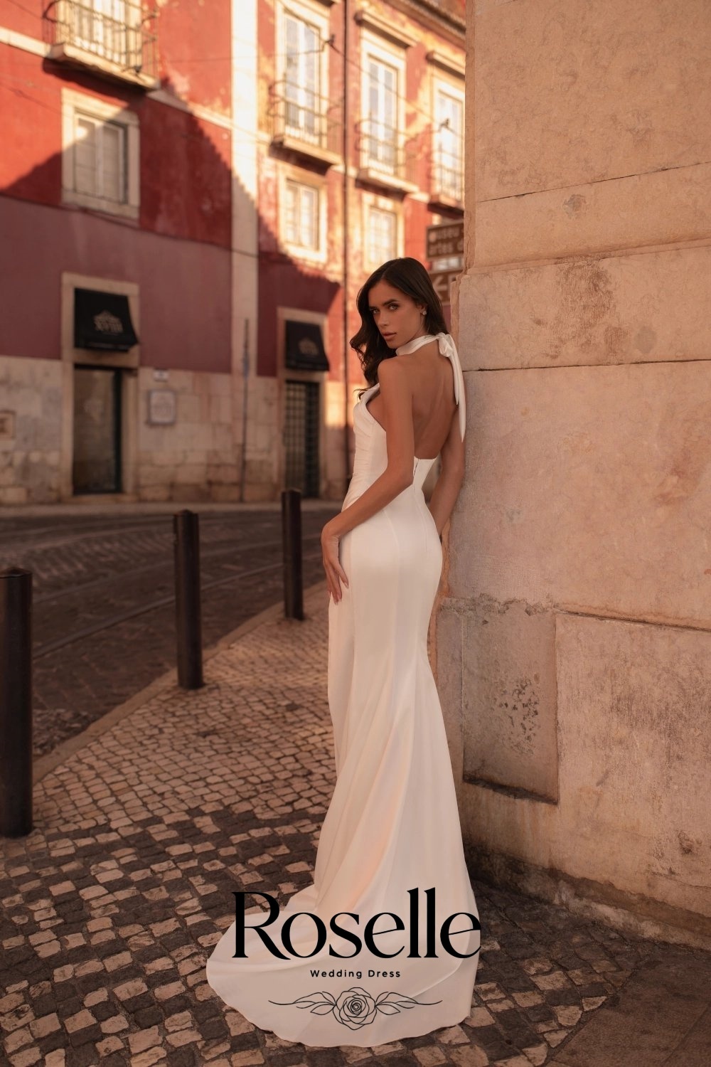 ROSELLE Halter Sleeveless Merm - огляд і ціна Wedding Qw