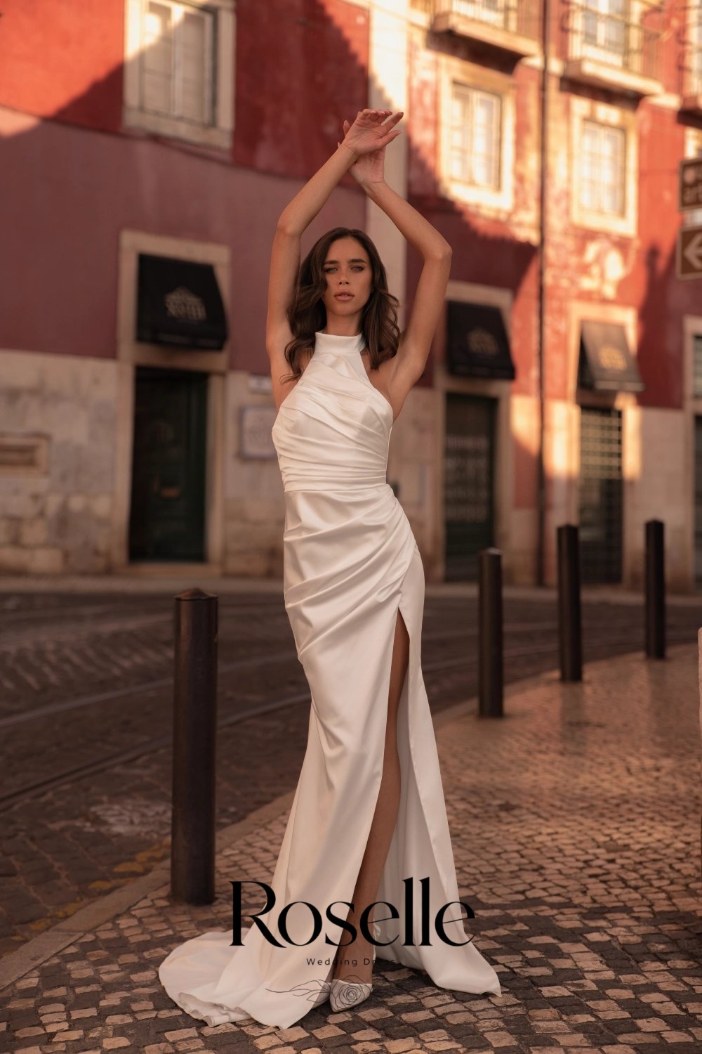 ROSELLE Halter Sleeveless Merm - огляд і ціна Wedding Qw