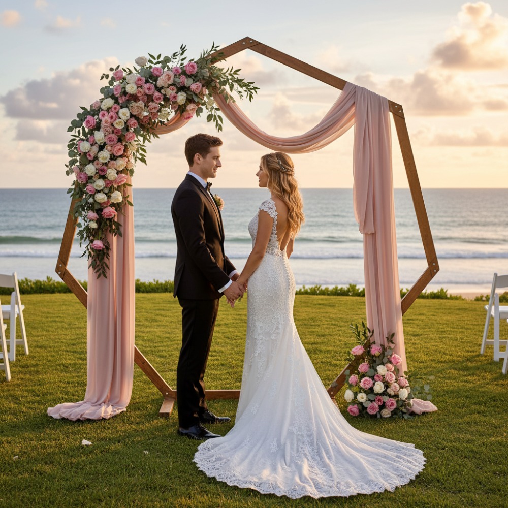 Wooden Wedding Arch Frame Wind - огляд і ціна Wedding Support