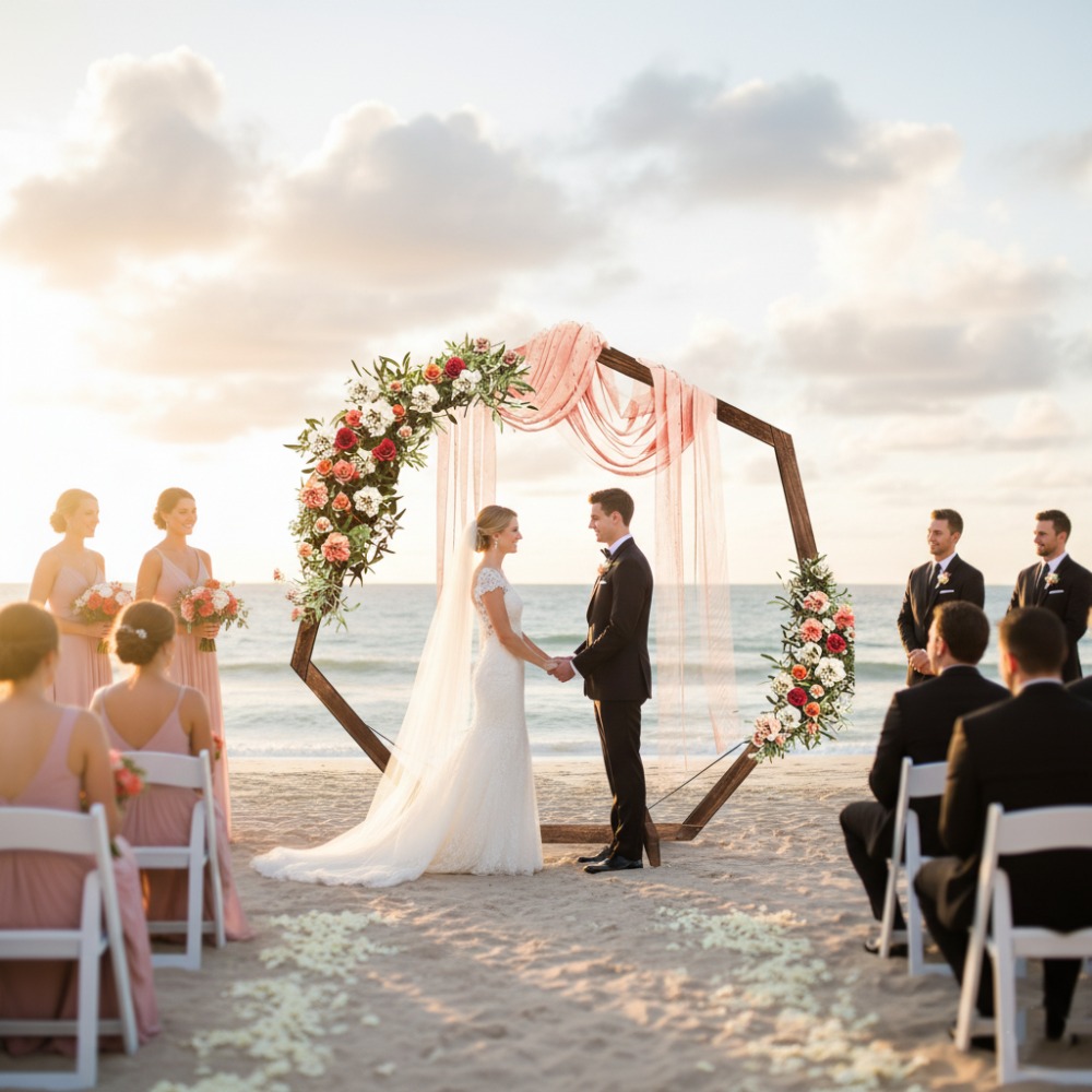 Wooden Wedding Arch Frame Wind - огляд і ціна Wedding Support