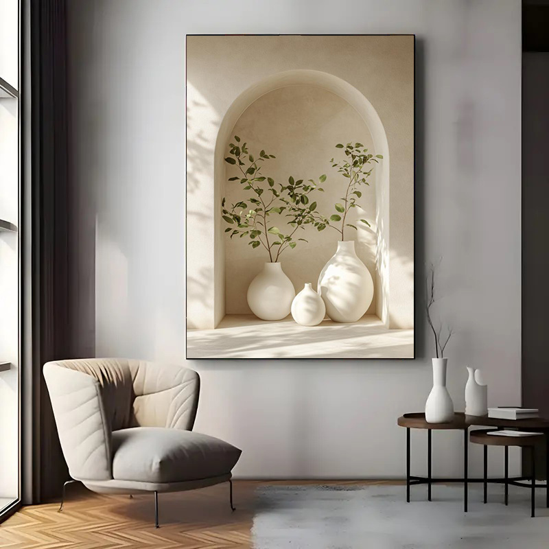 Large Frameless Canvas Art Pri - огляд і ціна Centerpiece Vase Tall
