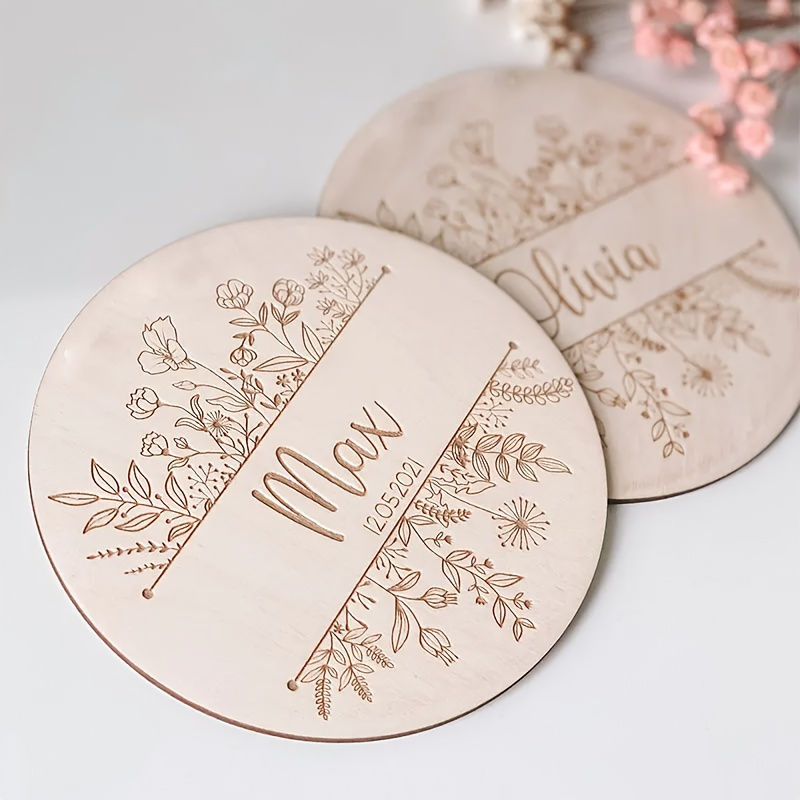 Personalized Floral Engraved N - огляд і ціна Wedding Party Supply