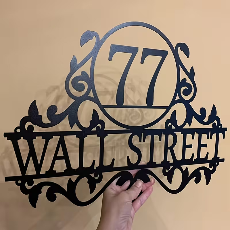 Custom Metal House Number & St - огляд і ціна Wedding Party Supply