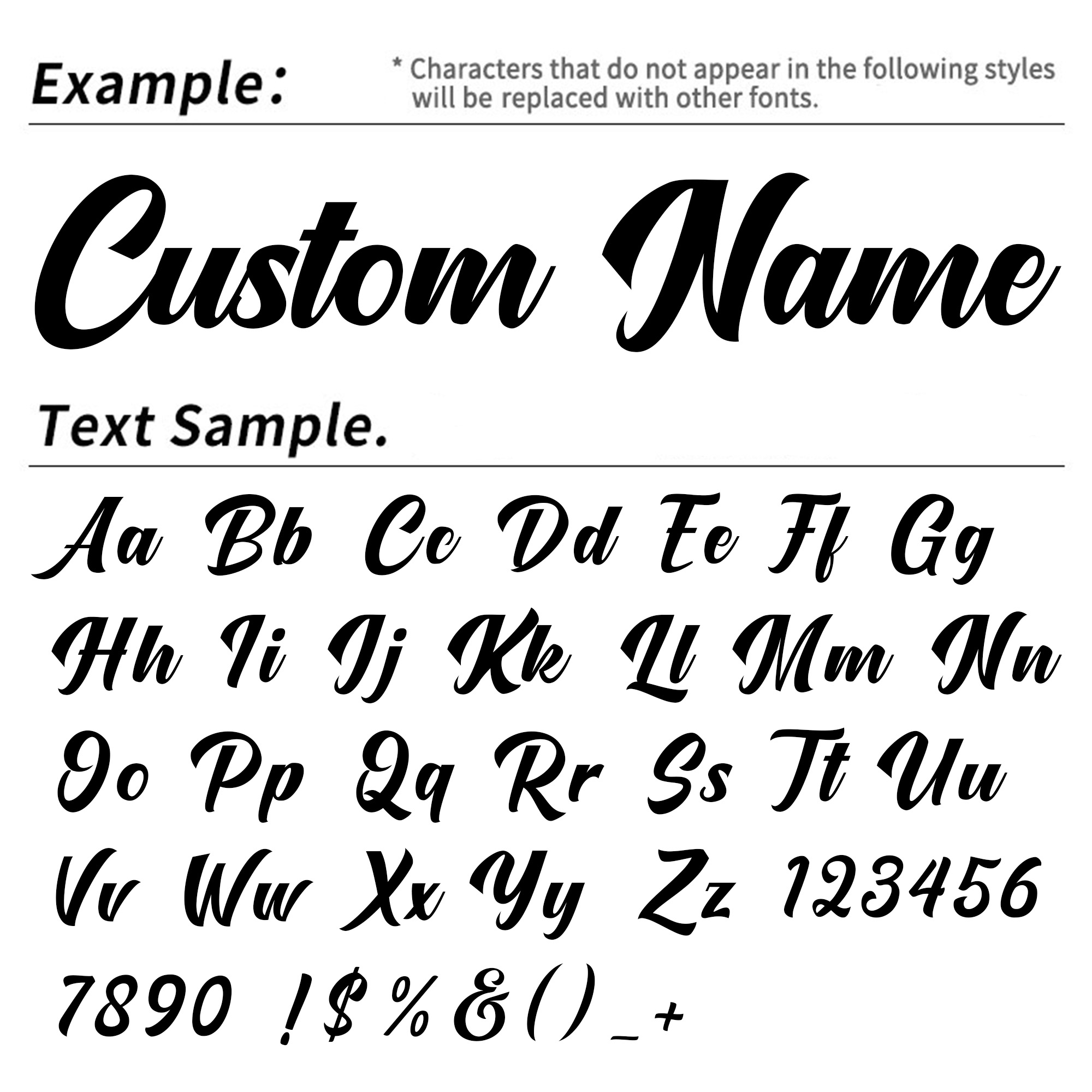 3PCS Custom Name Stickers Pers - огляд і ціна Wedding Party Supply