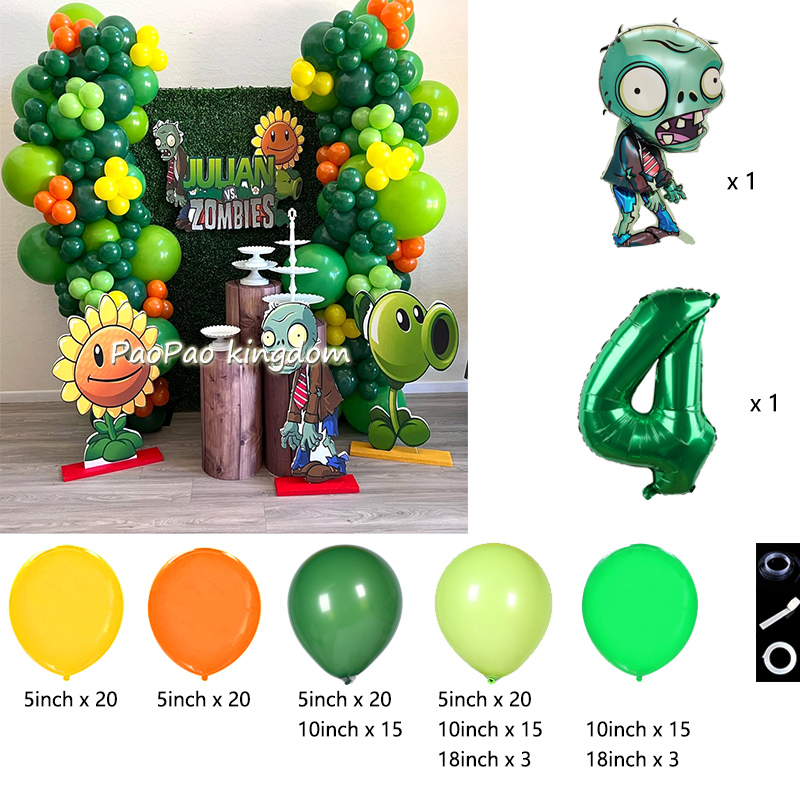 Plants Vs. Z-Zombies Balloons  - огляд і ціна Wedding Day Supply Kit