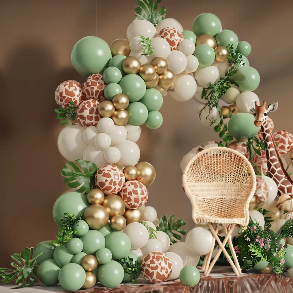 Jungle Safari Green Balloon Ga - огляд і ціна Wedding Day Supply Kit
