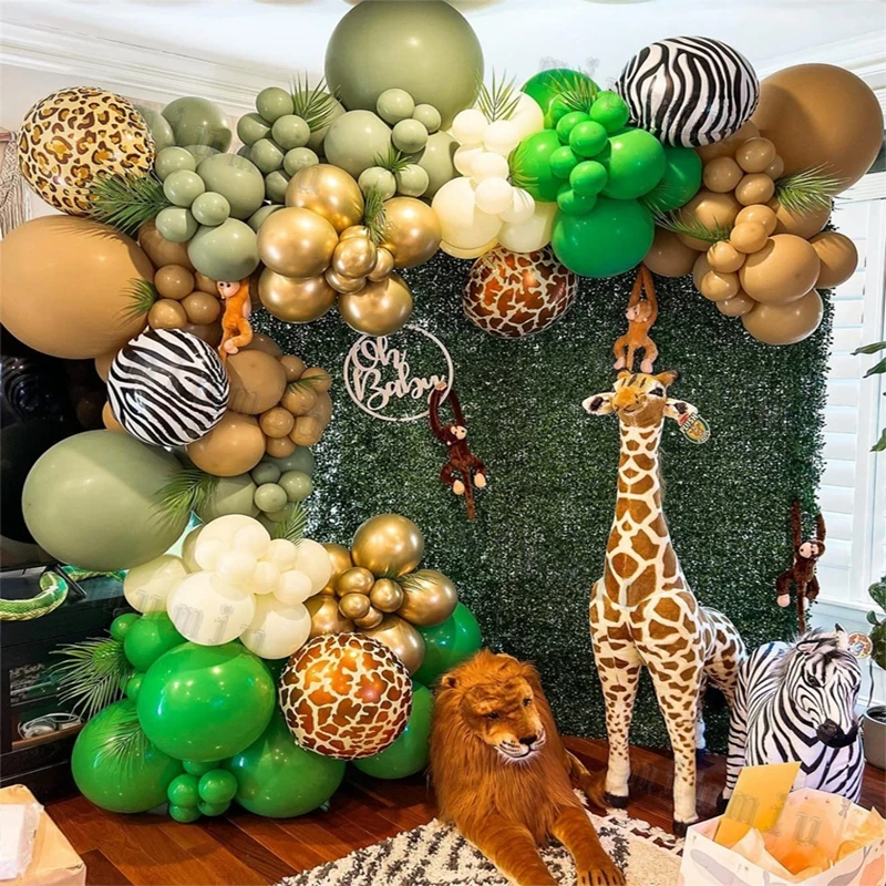 Jungle Safari Green Balloon Ga - огляд і ціна Wedding Day Supply Kit