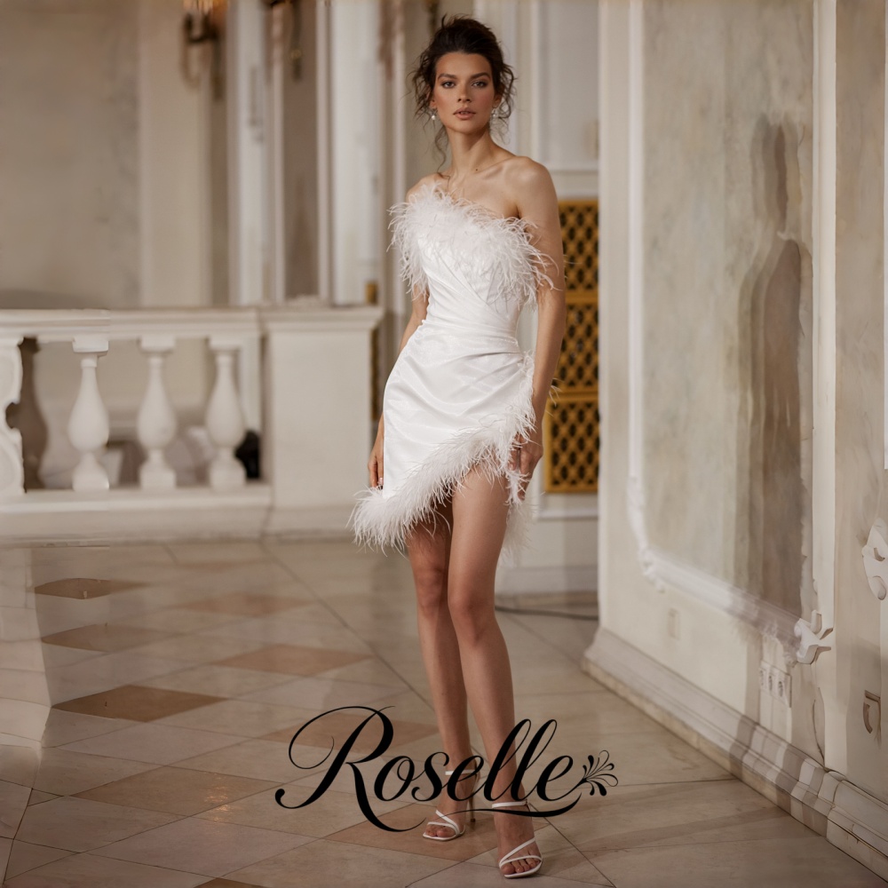 ROSELLE Mini Strapless Sheath  - огляд і ціна Wedding Qw