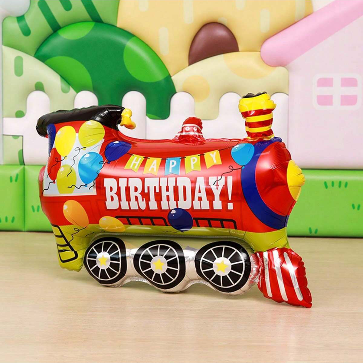 14pcs Train Balloon Kit for Bi - огляд і ціна Wedding Day Supply Kit