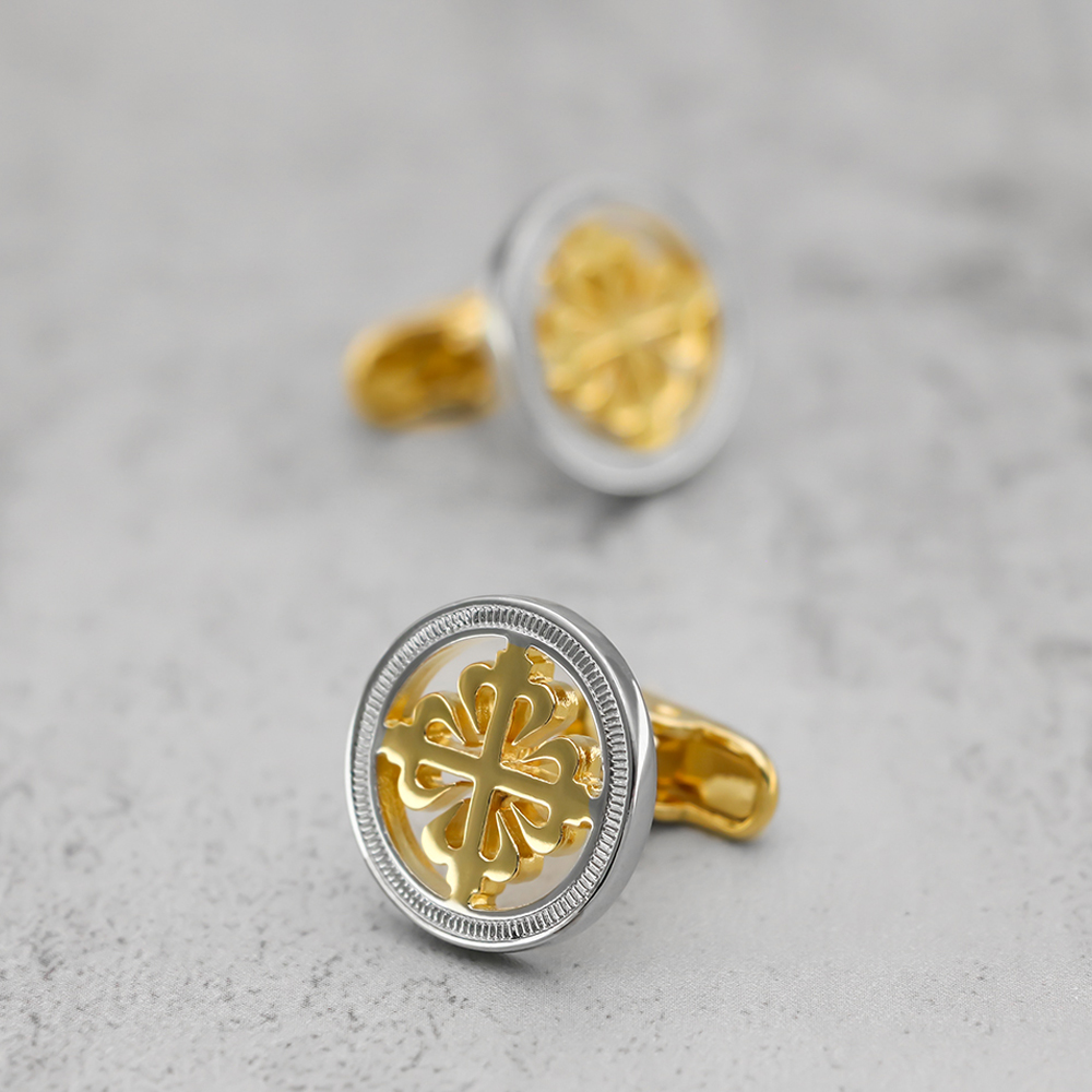 Luxury Iris Flower Cufflinks H - огляд і ціна Wedding Supply Factory
