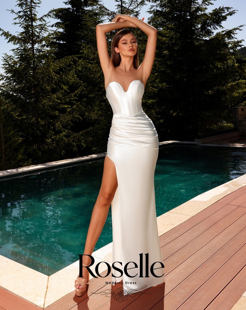 ROSELLE Elegant Sheath Wedding - огляд і ціна Wedding Qw