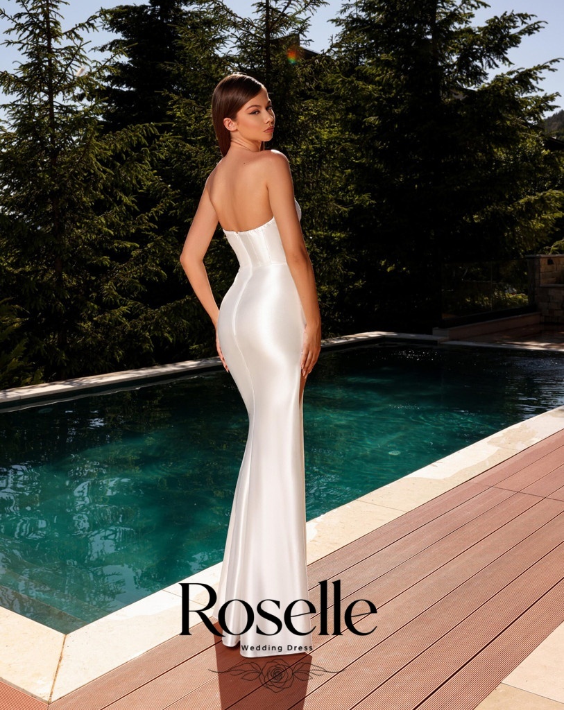 ROSELLE Elegant Sheath Wedding - огляд і ціна Wedding Qw