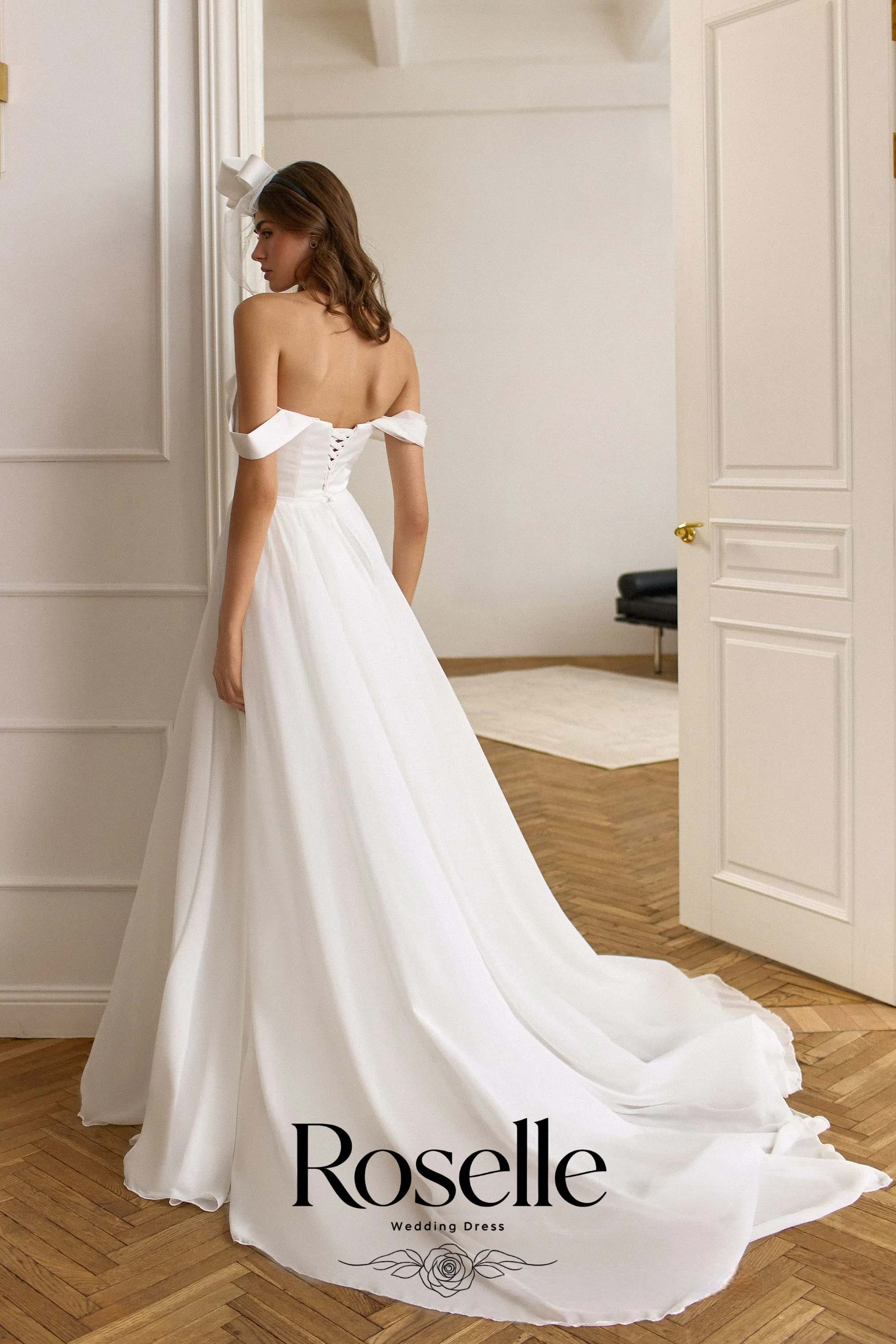 ROSELLE V-Neck A-Line Elegant  - огляд і ціна Wedding Qw