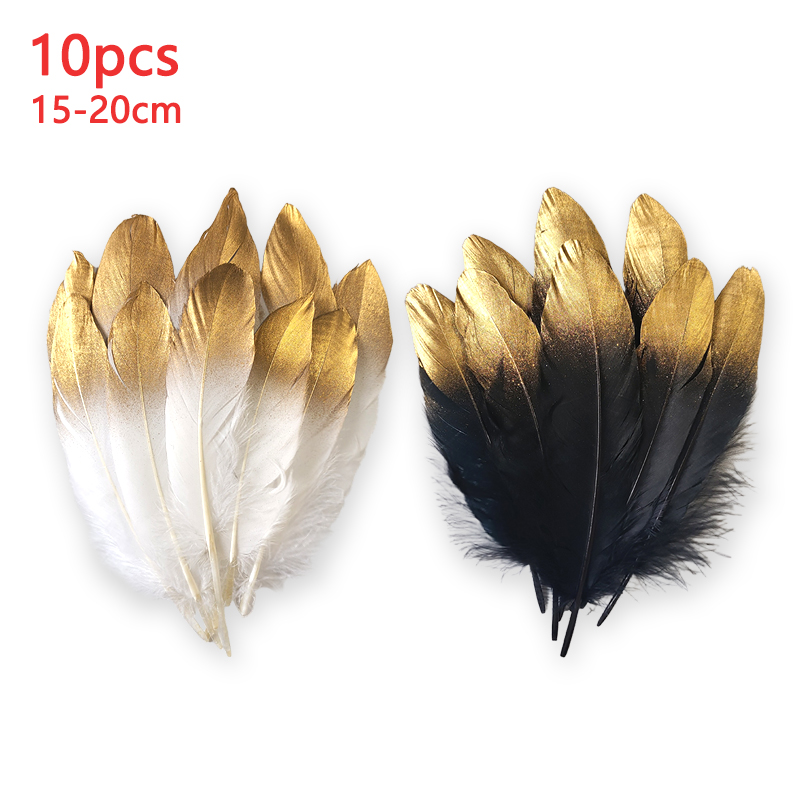 15-20cm Black White Feathers W - огляд і ціна Centerpiece Vase Tall
