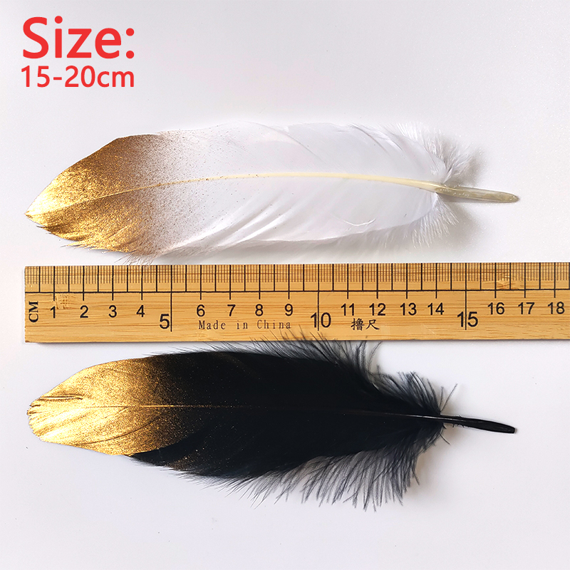 15-20cm Black White Feathers W - огляд і ціна Centerpiece Vase Tall
