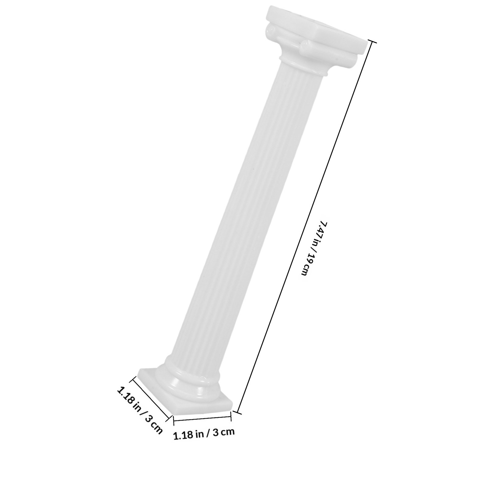 12Pcs Roman Column Cake Dowel  - огляд і ціна Wedding Support
