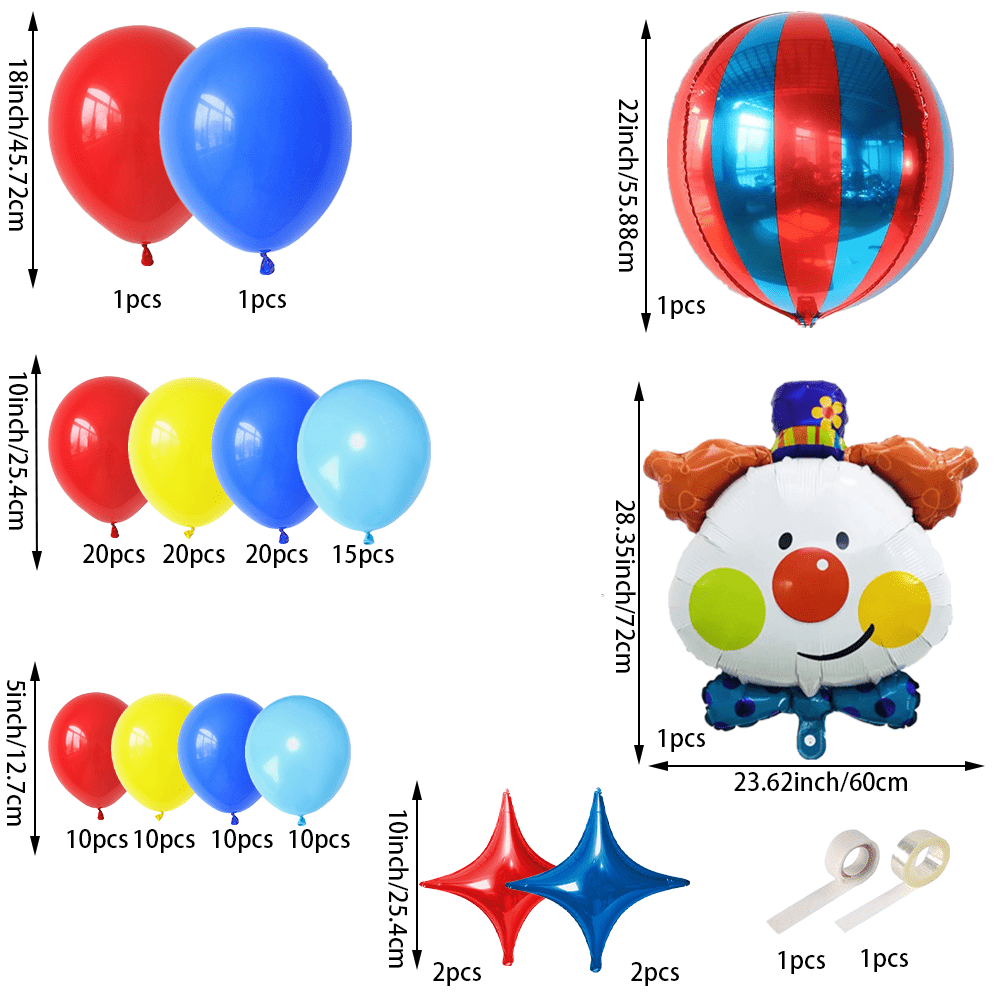 Cartoon Clown Garland Arch Kit - огляд і ціна Wedding Day Supply Kit