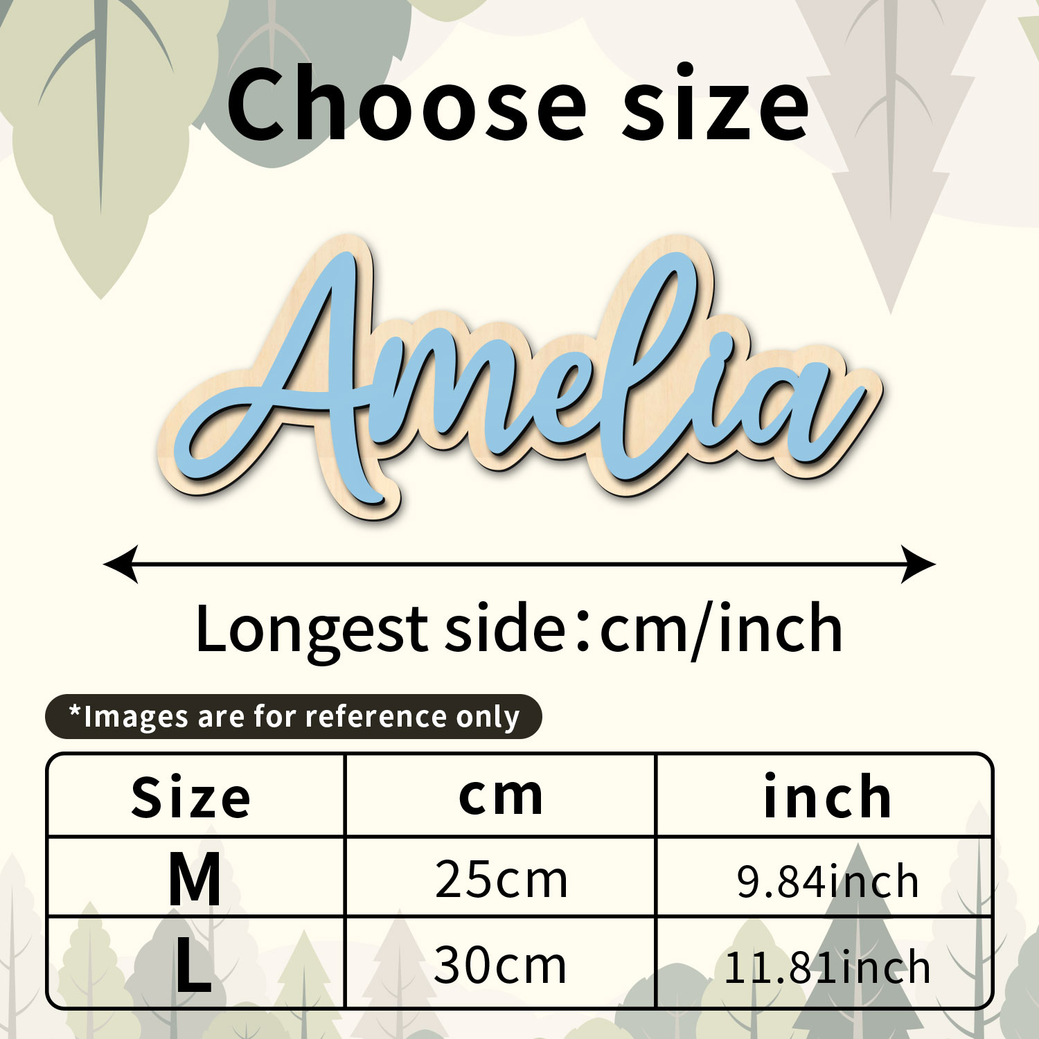 1pc Customized Wooden Name Dec - огляд і ціна Wedding Party Supply