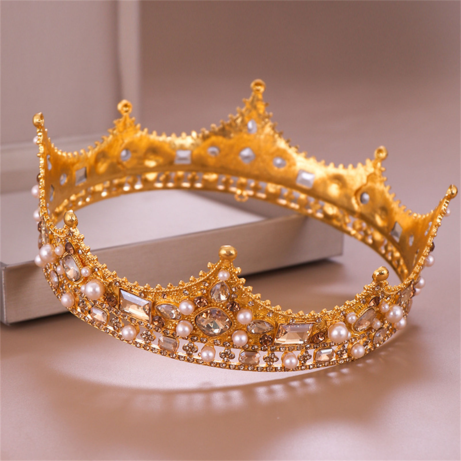 Bridal Crown Rhinestone Tiara  - огляд і ціна Wedding Party Supply