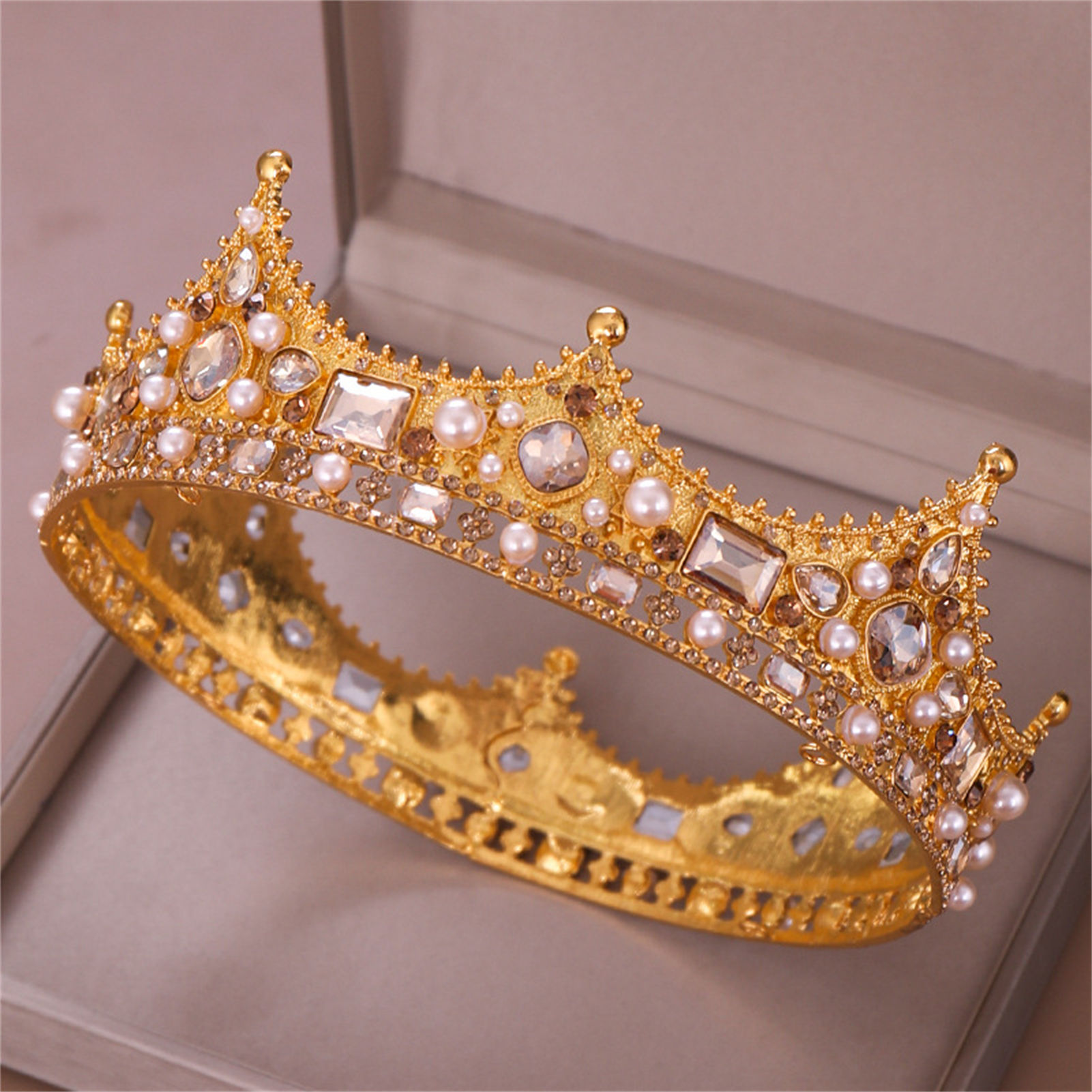 Bridal Crown Rhinestone Tiara  - огляд і ціна Wedding Party Supply